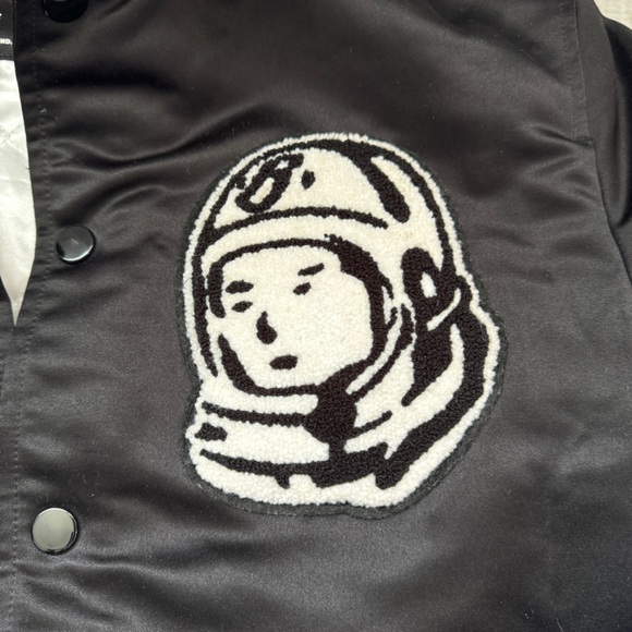Billionaire Boys Club BBC Astronaut Varsity Jacket - Black/White - Size S - Picture 10 of 13